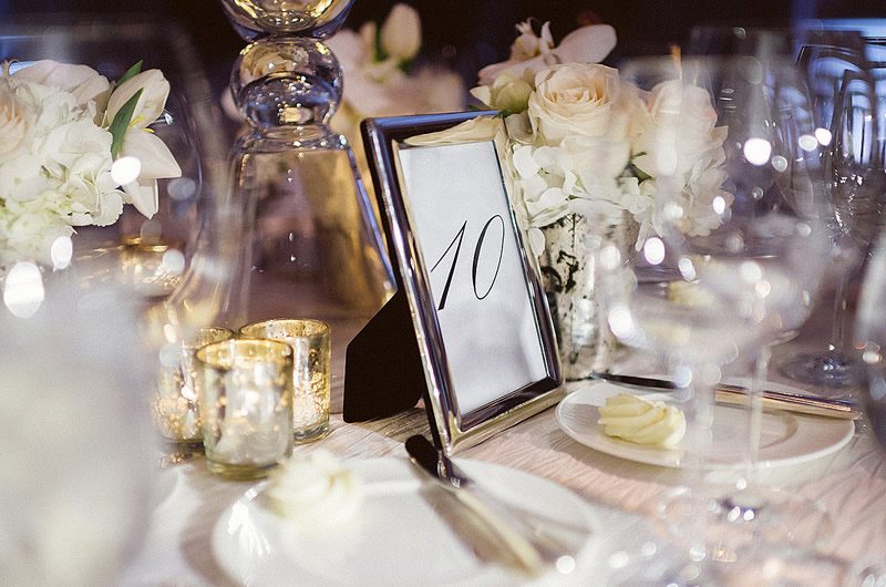 Four Seasons Boston Hotel Wedding Table