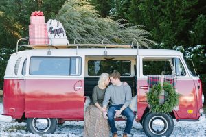 Merry Christmas Engagement Session Feature Image
