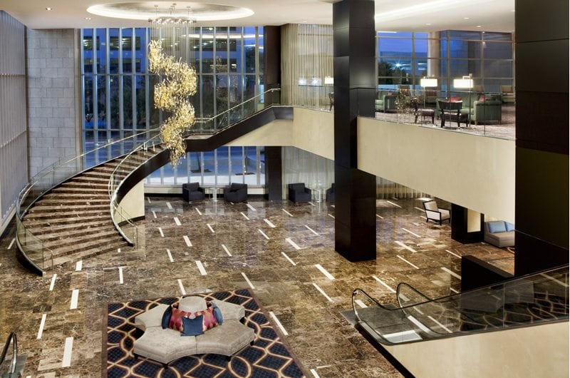 The Hyatt Regency New Orleans Lobby