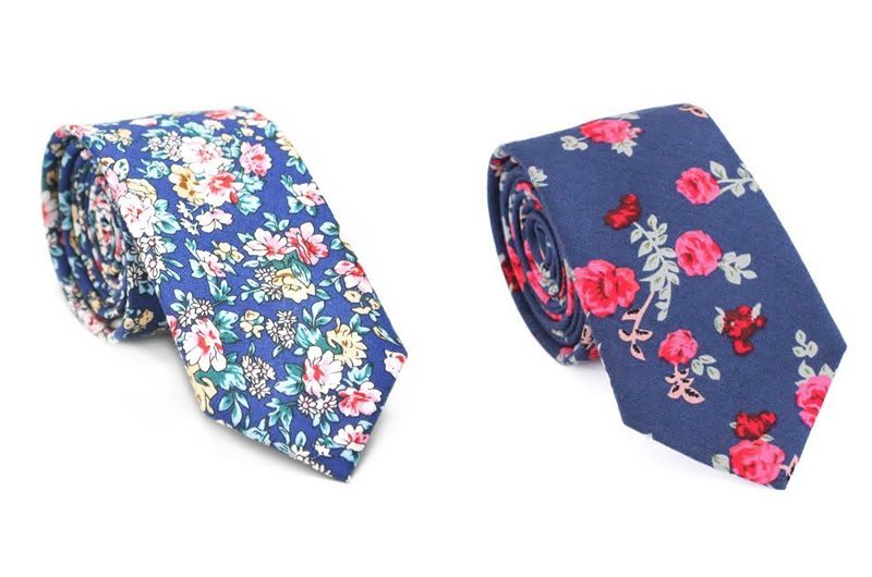 The Perfect Tie For Your Groom Floral Ties