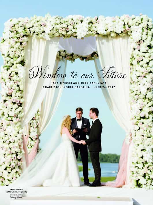 Window To Our Future Real Wedding Southern Bride Magzine Winter 2018