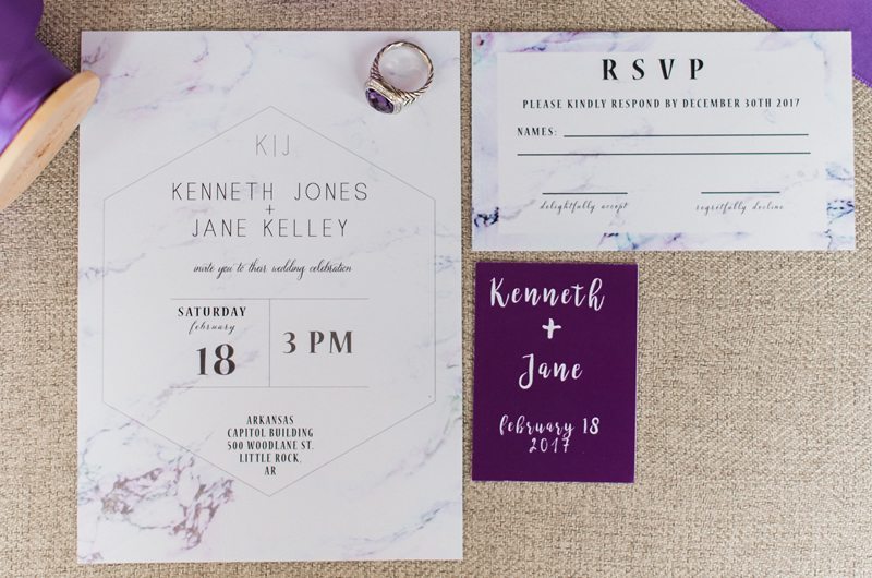 3 Tips On How To Use Ultra Violet In Your Wedding Invitations