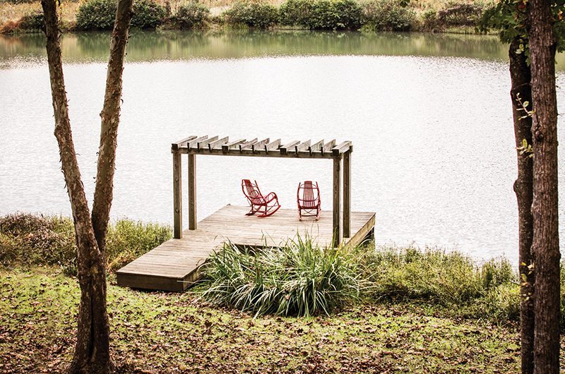 Barnsley Resort Adairsville Georgia Dock At Fugger Cabin