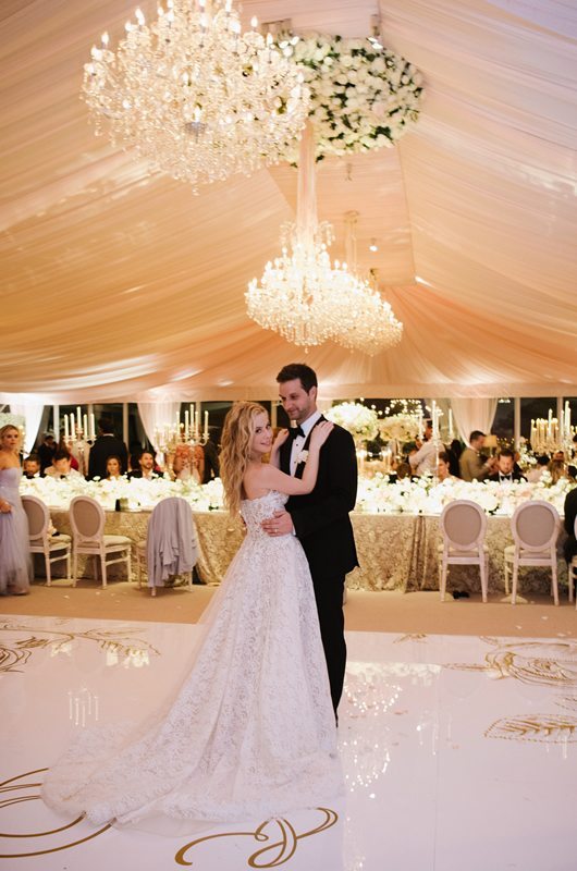 EXCLUSIVE LOOK AT TARA LIPINSKIS DREAM WEDDING PART 5 THE RECEPTION First Dance