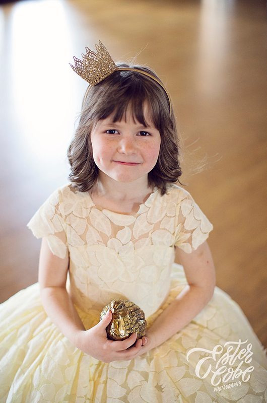 European Winter Wedding Inspiration Flowergirl