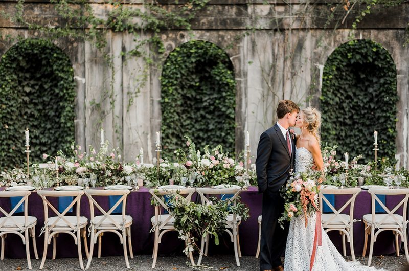 Fabulous Wedding Inspiration At The Swan House Table Bride Groom