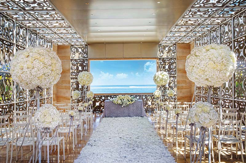 Mulia Resort And Villas Bali Indonesia Harmony Chapel Setup