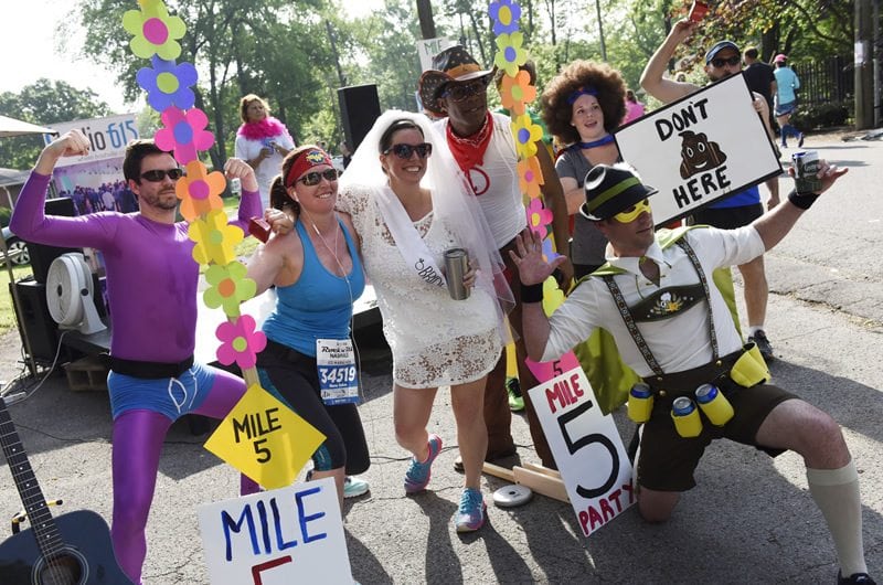 The Ultimate Girls Weekend In Nashville Racers In Costumes