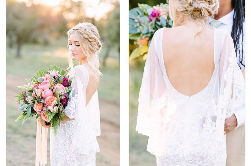 Tropical Texas Wedding Inspiration Bridal Details