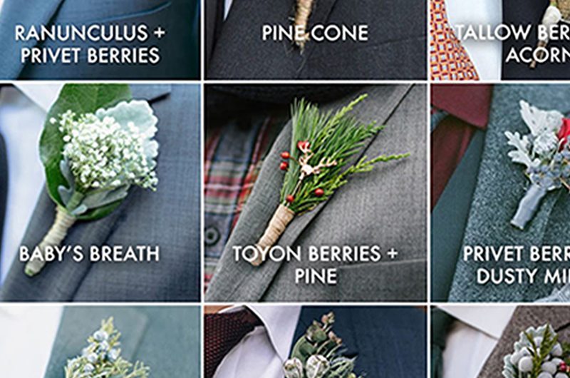 Wedding Boutonniere Inspiration Feature Image