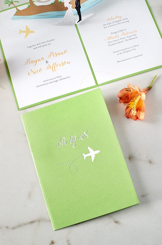 Wedding Invitations That Pop LovePop Beach