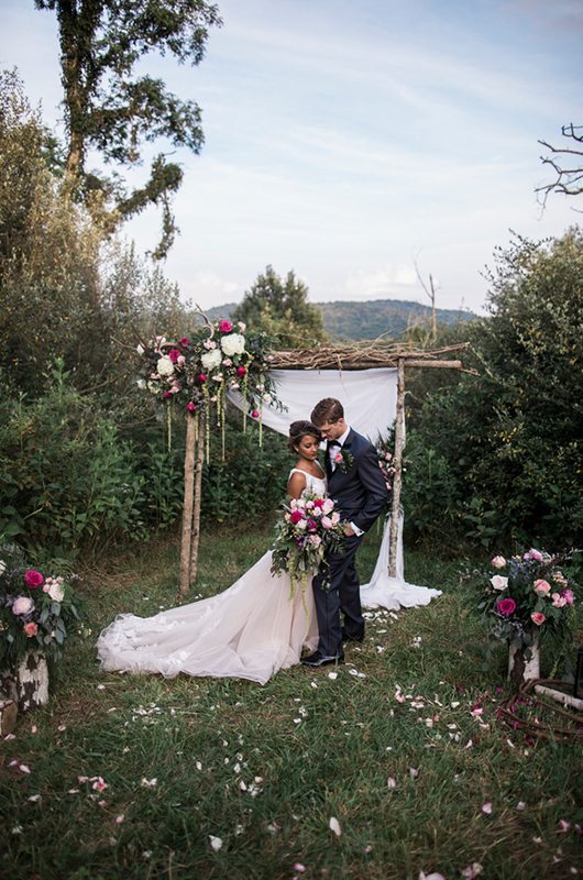 Woodland Fairytale Wedding Inspiration Arch