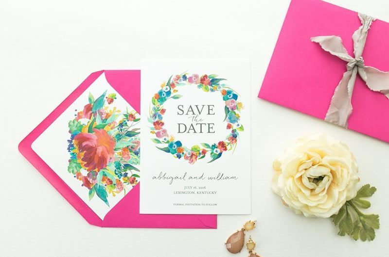 5 Favorite Save The Dates By Five Dot Design Photography Anchor Flourish