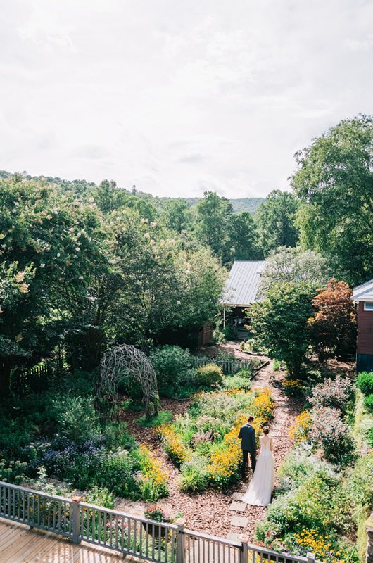 French Country Wedding Inspiration Bride And Groom Garden