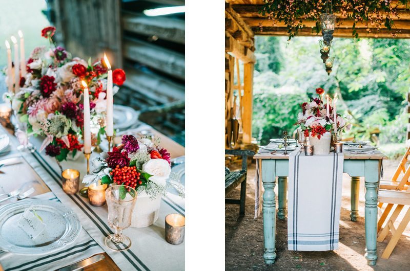 French Country Wedding Inspiration Table