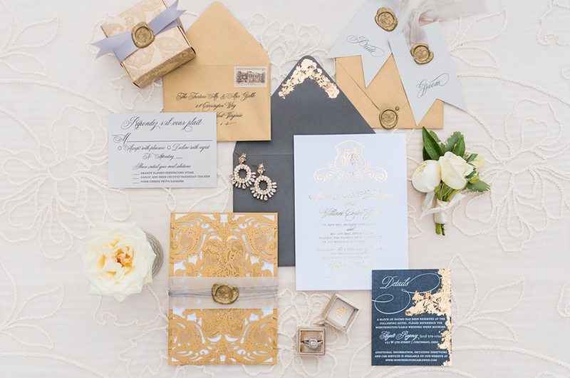 Regal Romance Inpsiration Invitations