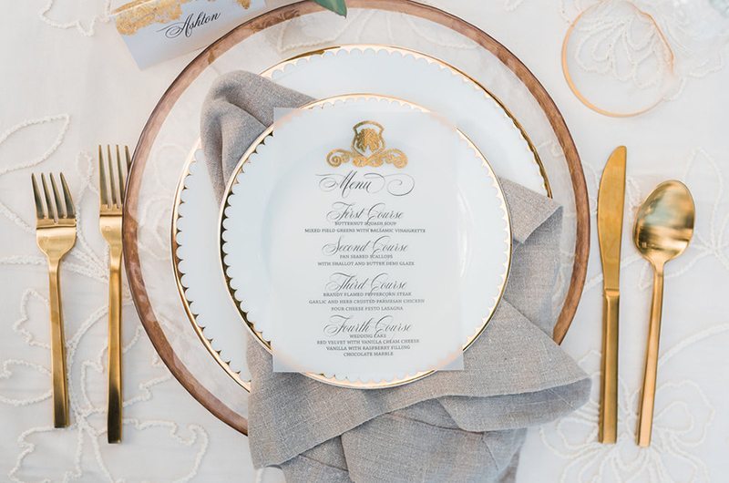 Regal Romance Inpsiration Place Setting