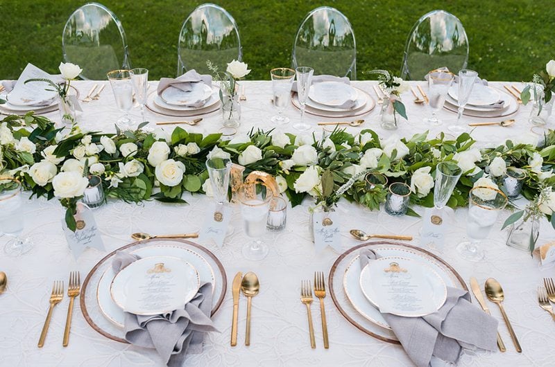 Regal Romance Inpsiration Table Setting