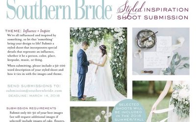 Southern Bride Styled Inspiration Shoot Submission