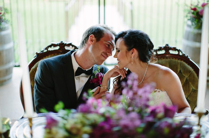 Simply Southern Wedding Inspiration Sweat Heart Table