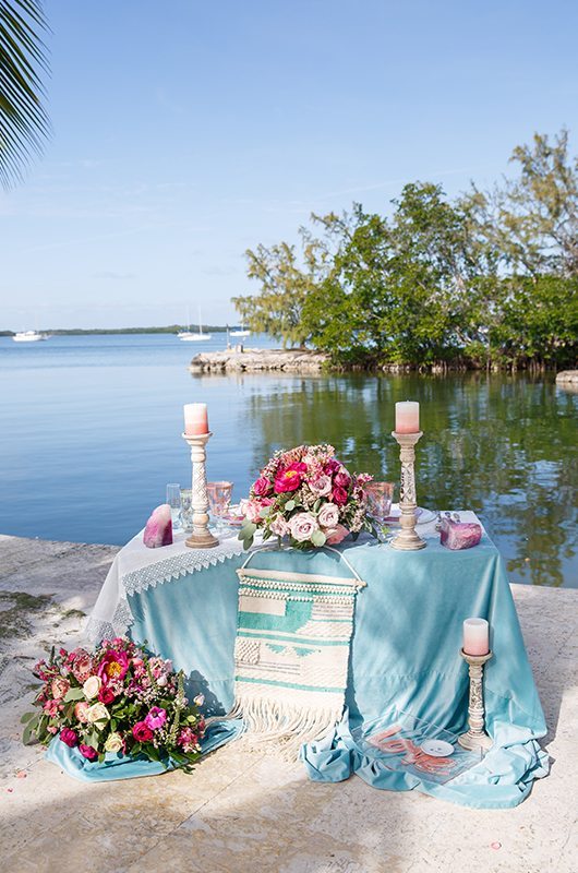 Tropical Valentine Table
