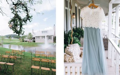 Blue Wedding Details Inspiration