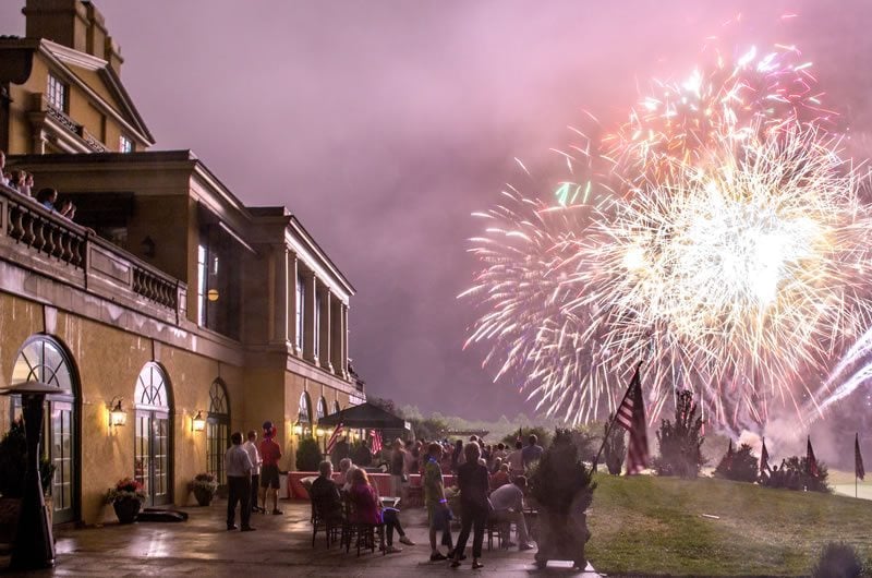 Keswick Hall Charlottesville Virginia Fireworks