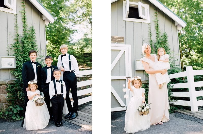 Kids Wedding Outfits At The Memphis Zoo Barn Collage