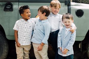 Kids Wedding Outfits At The Memphis Zoo Barn Feature Image