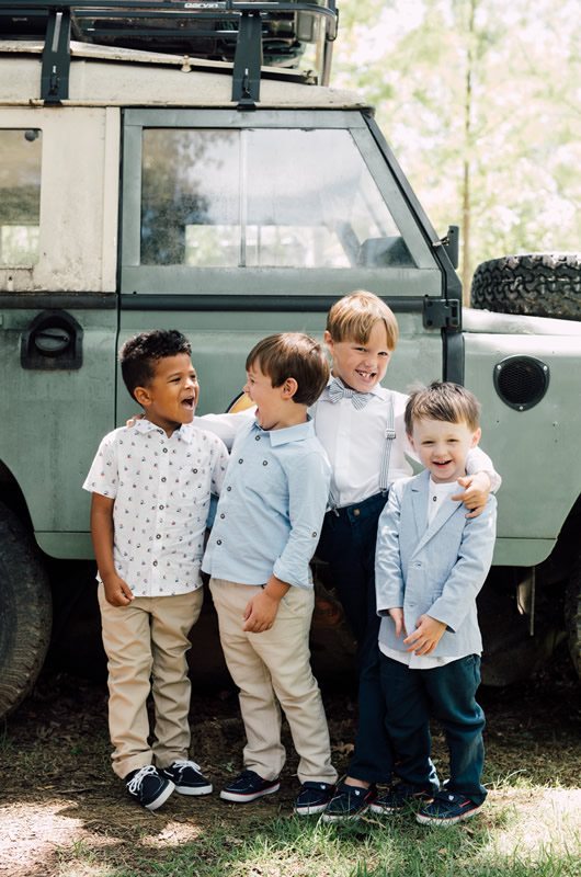 Kids Wedding Outfits At The Memphis Zoo Boys