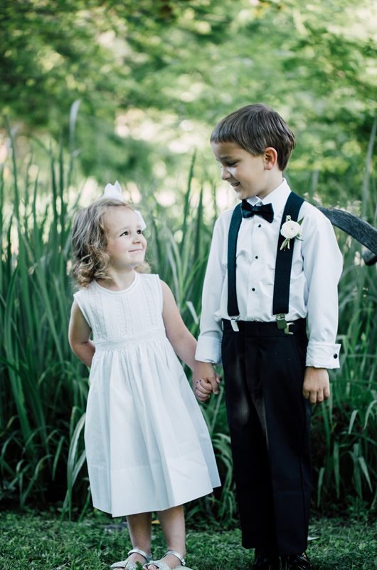 Kids Wedding Outfits At The Memphis Zoo White Dress