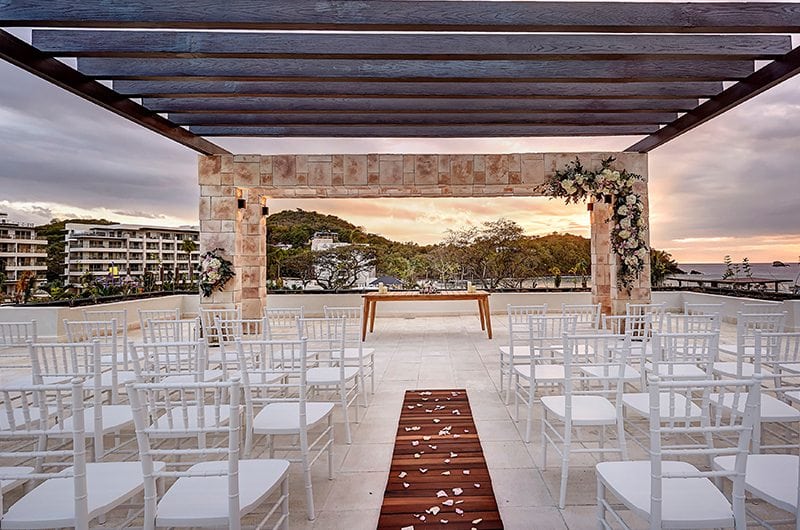 Royalton Resort Sky Terrace Ceremony