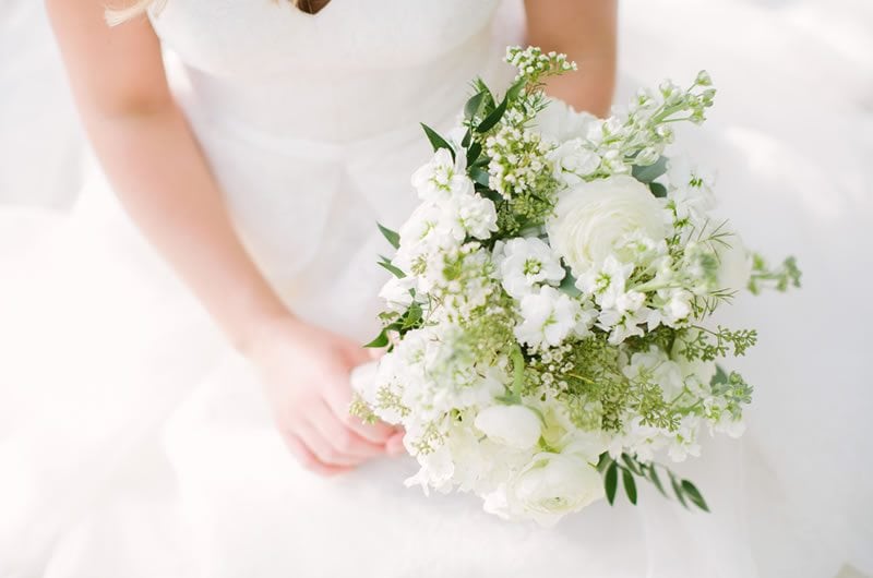 Summer Bridal Portrait Inspiration Bouquet