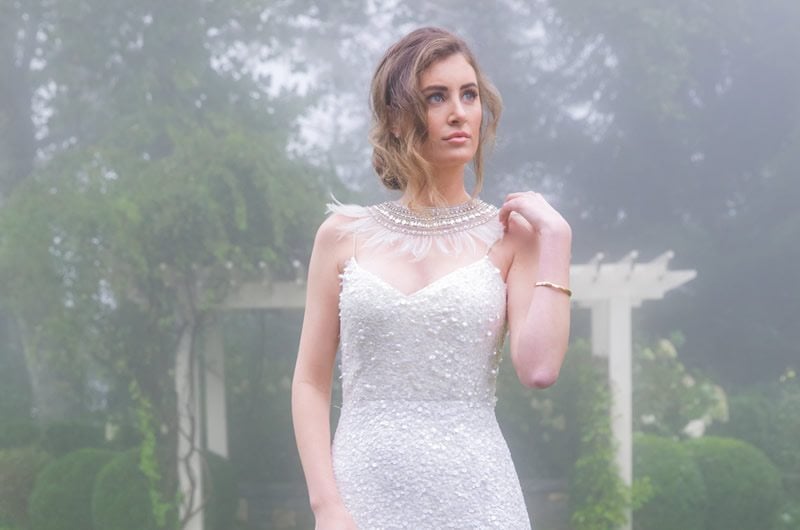 Dazzling Bridal Gown By Karen Willis Holmes Feature Image