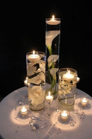 5 Ideas For Perfect Centerpieces Floating Candle Centerpieces