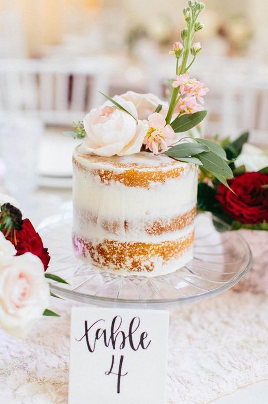 5 Ideas For Perfect Centerpieces Naked Cake Centerpiece