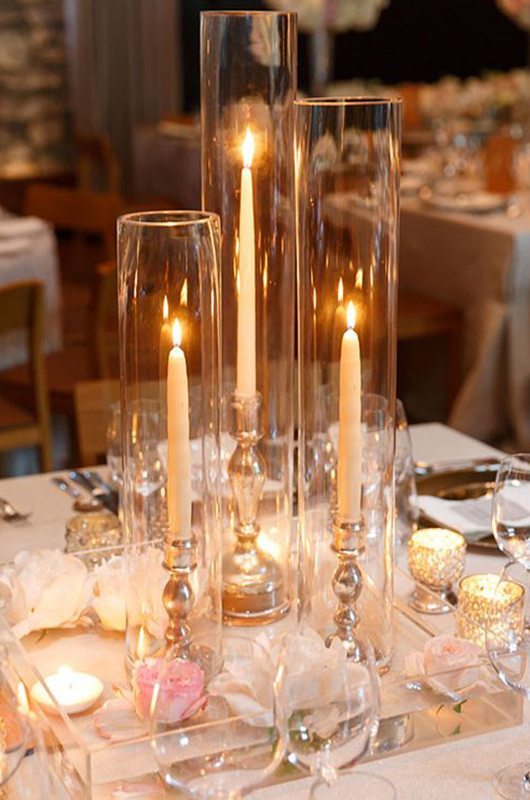 5 Ideas For Perfect Centerpieces Staggered Candle Centerpieces