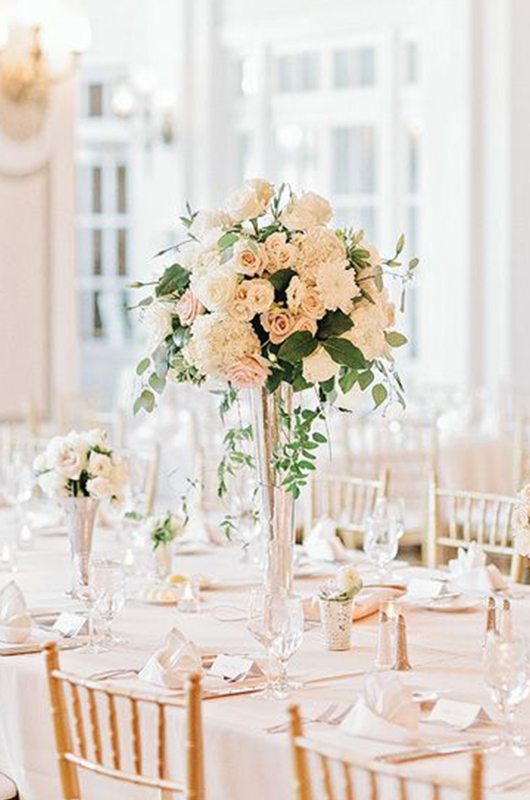 5 Ideas For Perfect Centerpieces Tall Bouquet