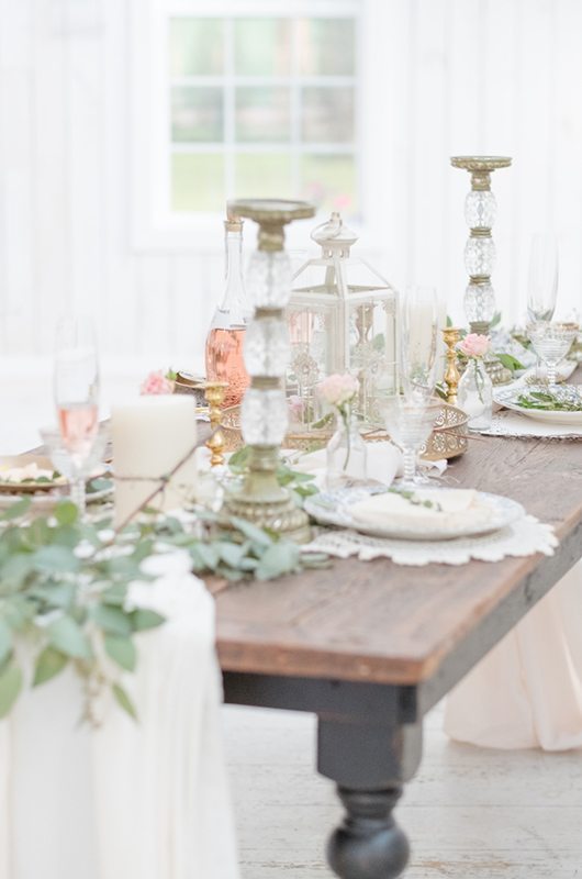 A Pinch Of Pink Table Centerpieces