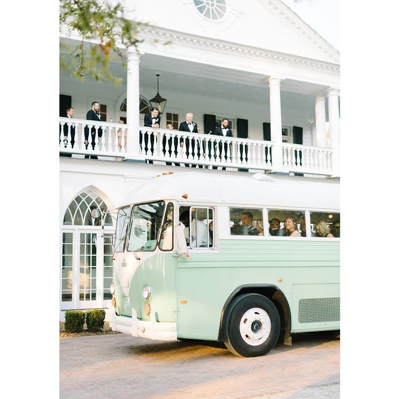 Cervone Real Wedding Guest Transportation Southern Bride Cervone Real Wedding Guest Transportation