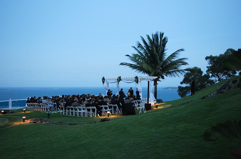 El Conquistador Puerto Rico Sunset Beach Wedding