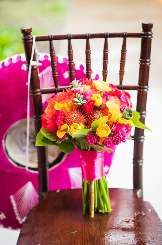 Mexican Wedding Inspiration Bouquet
