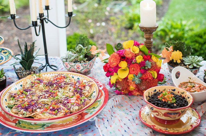 Mexican Wedding Inspiration Food