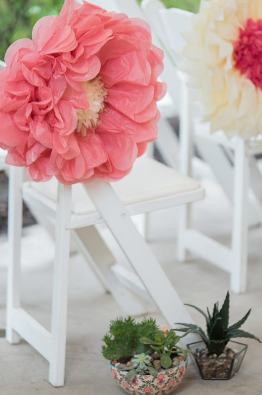 Mexican Wedding Inspiration Paper Flowers