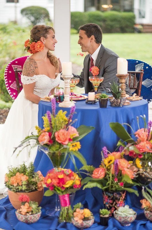 Mexican Wedding Inspiration Sweetheart Table 2