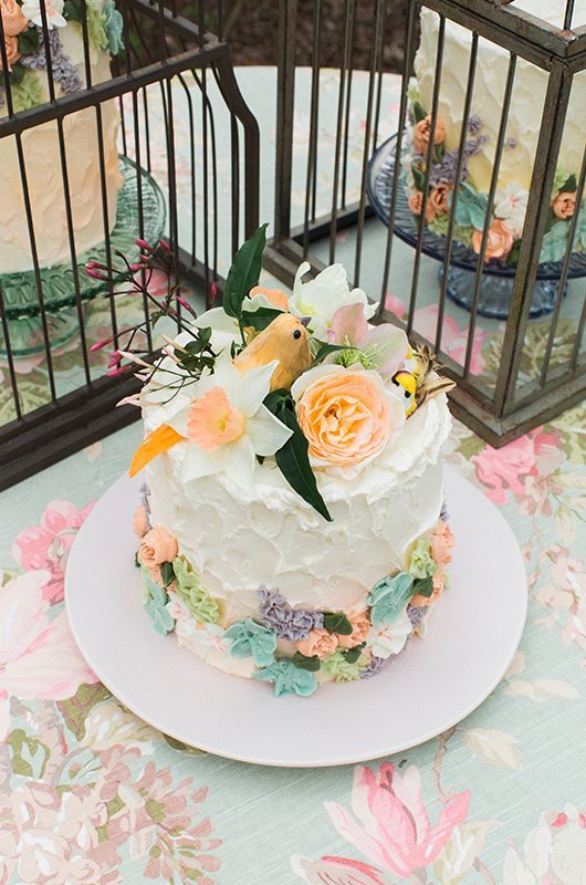 Spring Styled Shoot Cake Vertical