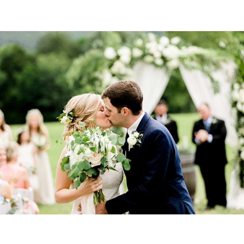 Anna Alex Wedding Lookbook Couple Kissing