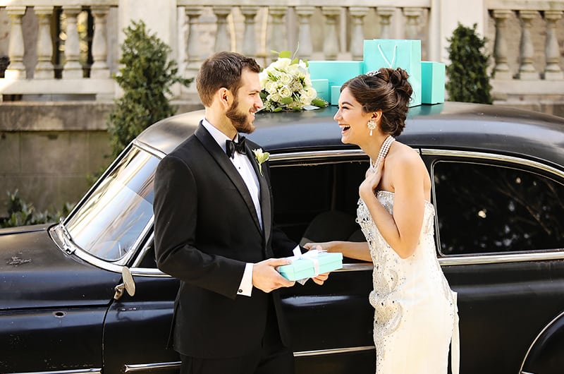 Annesdale Shoot Tiffanys Couple And Car Laughing