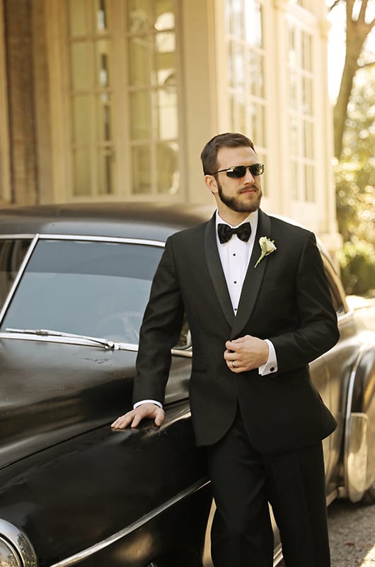 Annesdale Shoot Tiffanys Groom Car