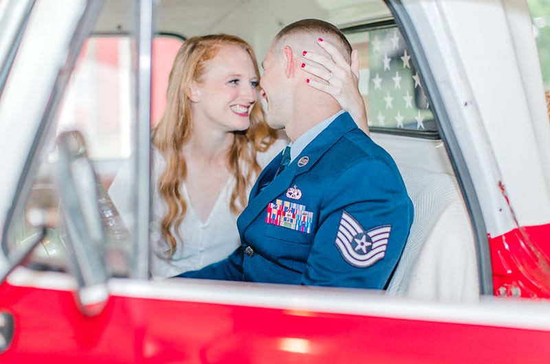 Emma 4th Of July Couple In Truck